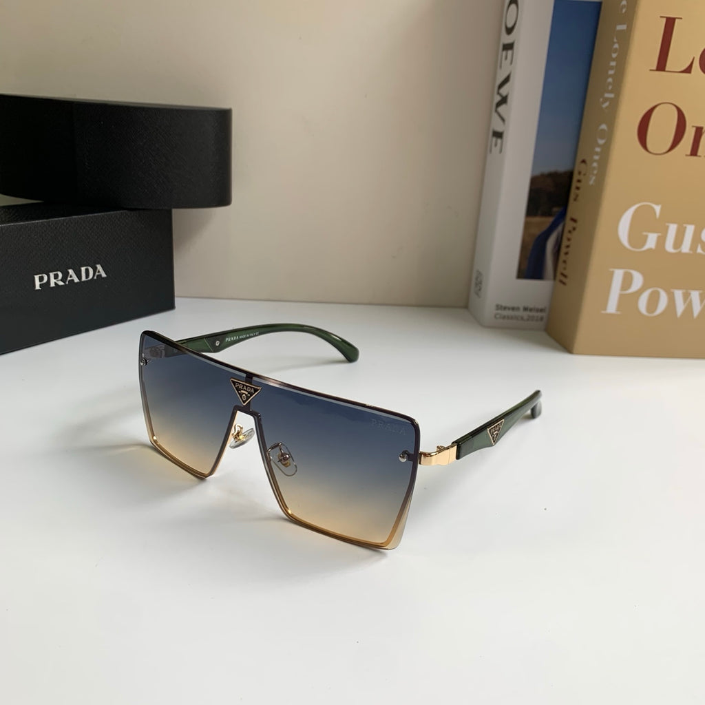 Prada Square Silver Lens Sunglasses for Men & Women - 465712 - detail image 2
