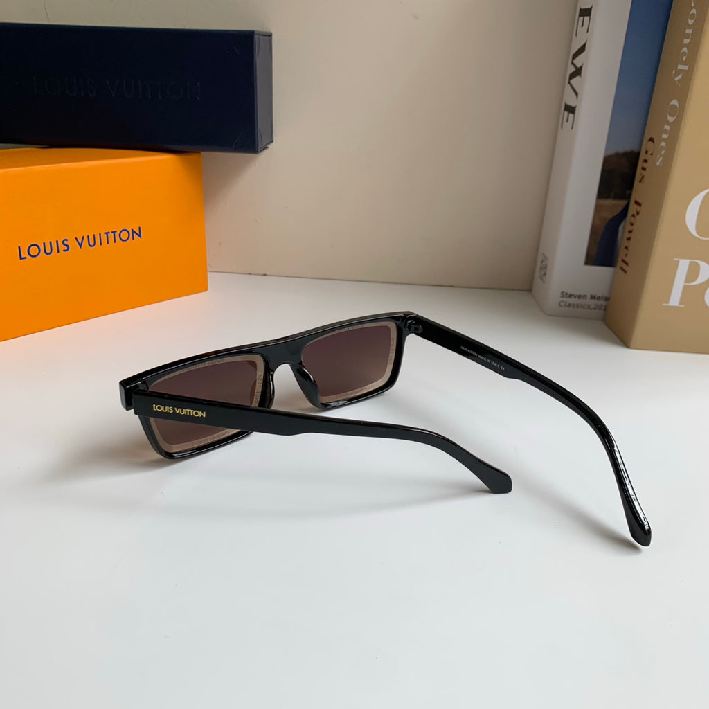 Louis Vuitton Square Gray Lens Sunglasses for Men & Women - 132198 - detail image 6