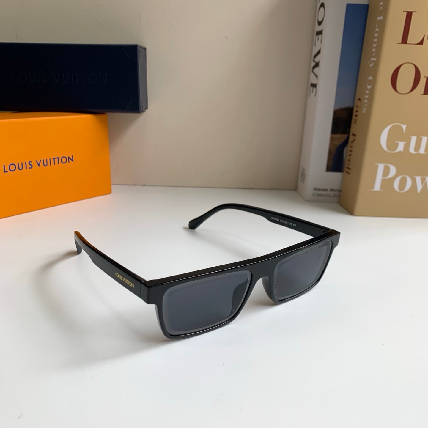 Louis Vuitton Square Gray Lens Sunglasses for Men & Women - 132199
