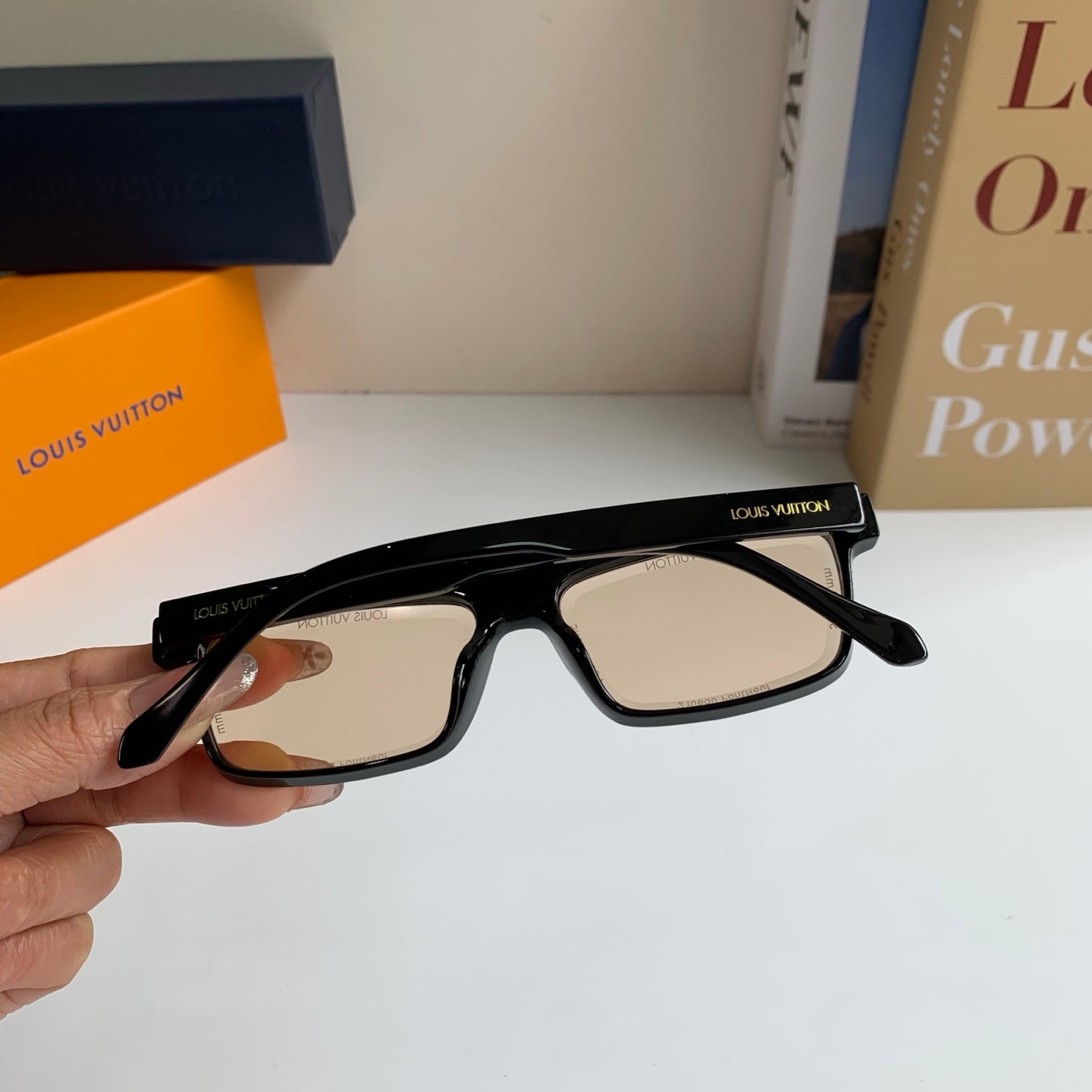 Louis Vuitton Square Silver Lens Sunglasses for Men & Women - 381862 - detail image 8