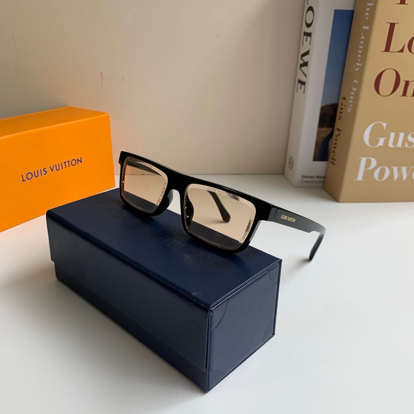 Louis Vuitton Square Silver Lens Sunglasses for Men & Women - 132200 - detail image 3