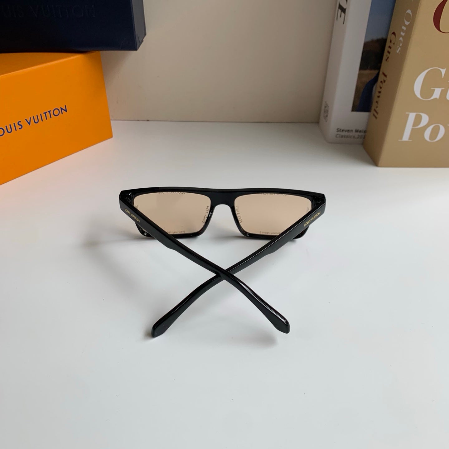 Louis Vuitton Square Silver Lens Sunglasses for Men & Women - 132200 - detail image 6