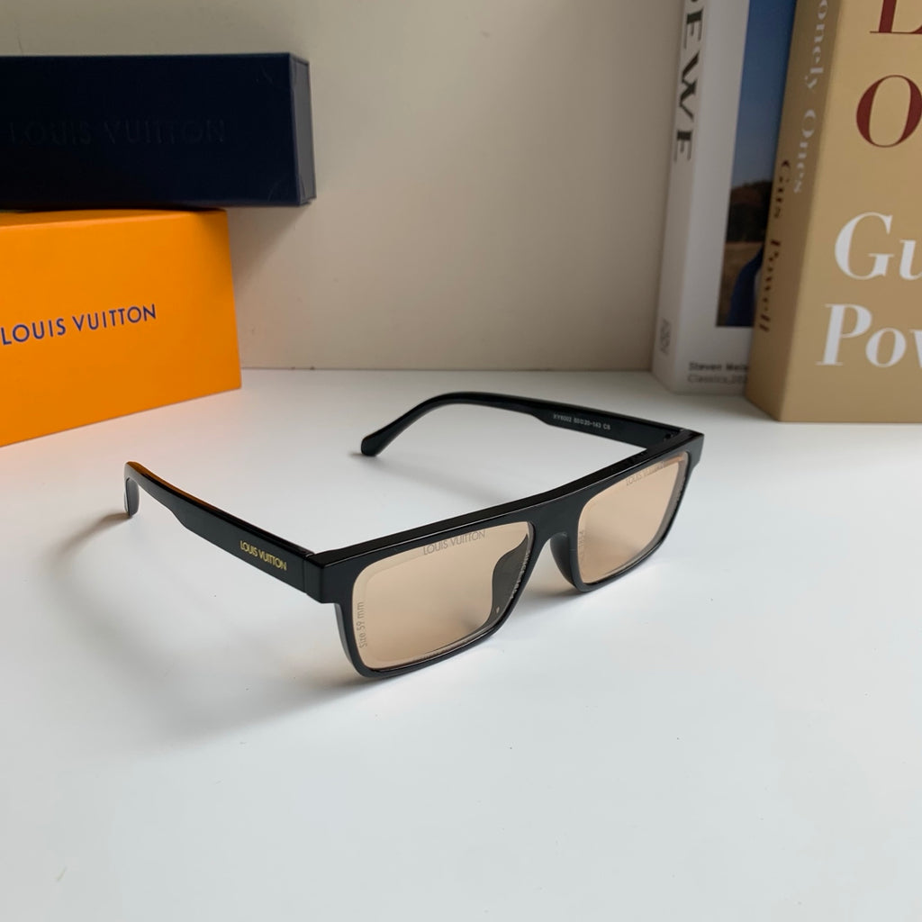 Louis Vuitton Square Silver Lens Sunglasses for Men & Women - 132200
