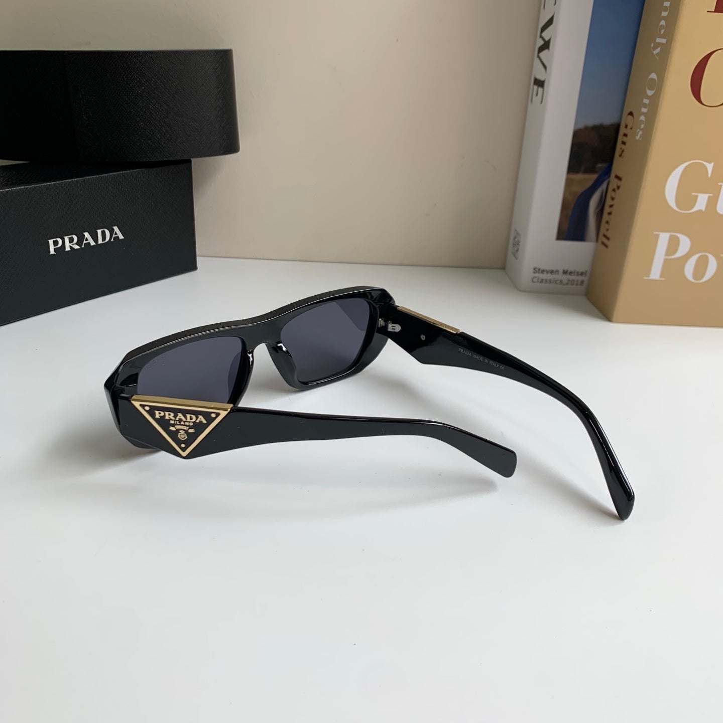 Prada Fashion Black Lens Sunglasses for Men & Women - 465604 - detail image 9