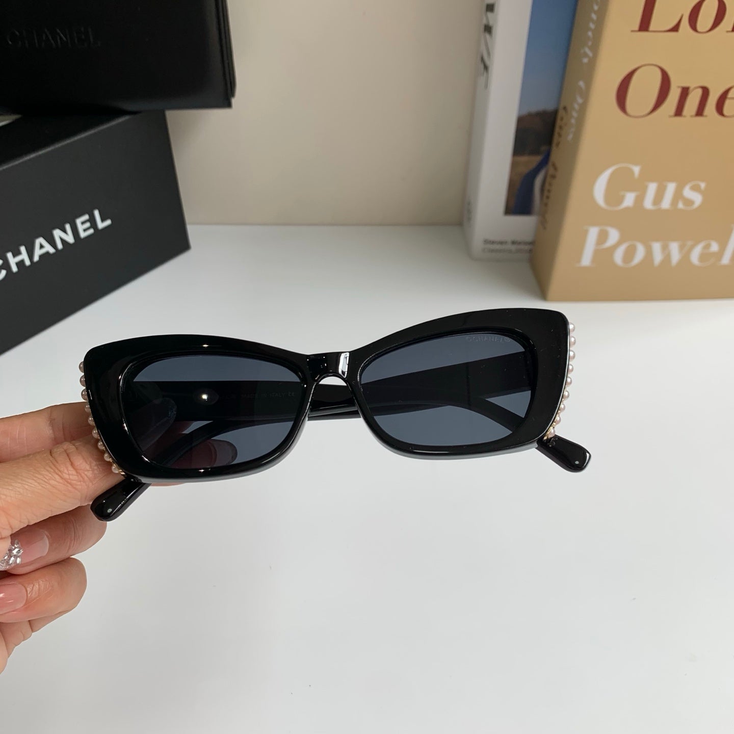 Chanel Fashion Silver Lens Sunglasses for Men & Women - 465034 - detail image 5