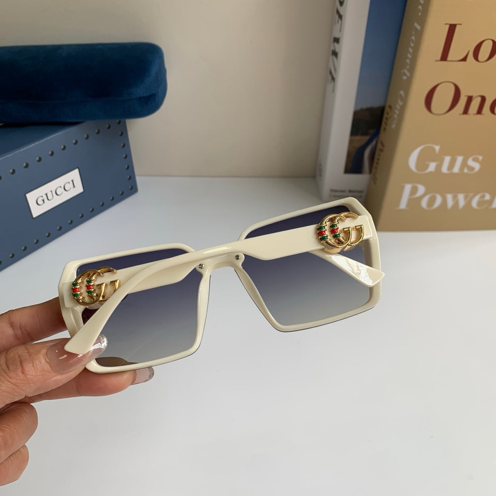 Gucci Metal Square Silver Lens Sunglasses for Men & Women - 382142 - detail image 8
