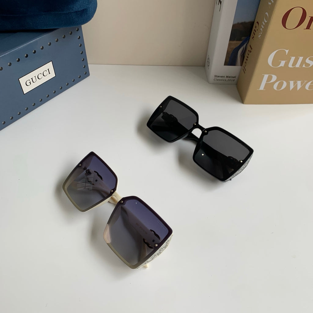 Gucci Metal Square Silver Lens Sunglasses for Men & Women - 382142 - detail image 10