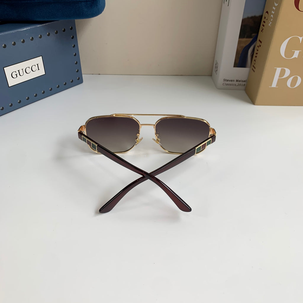 Gucci Metal Square Silver Lens Sunglasses for Men & Women - 398424 - detail image 7