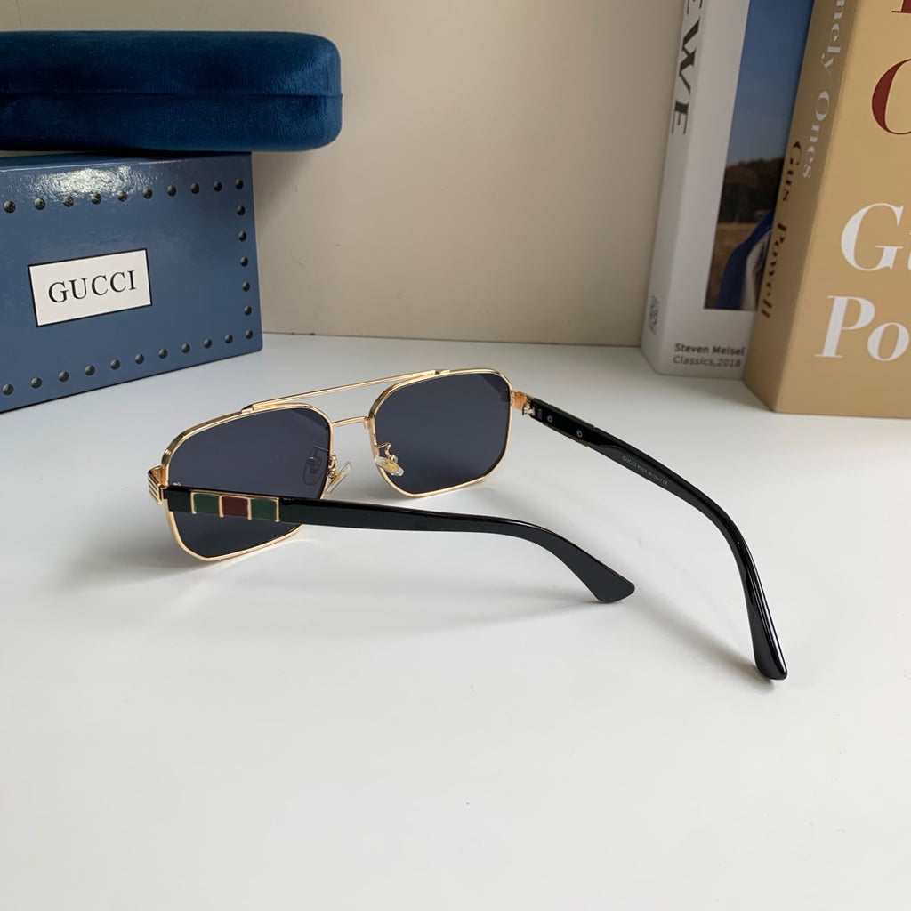 Gucci Metal Square Silver Lens Sunglasses for Men & Women - 398426 - detail image 8