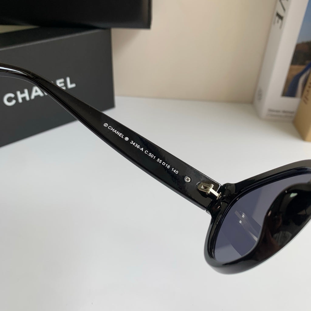 Chanel Fashion Black Lens Sunglasses for Men & Women - 398575 - detail image 6