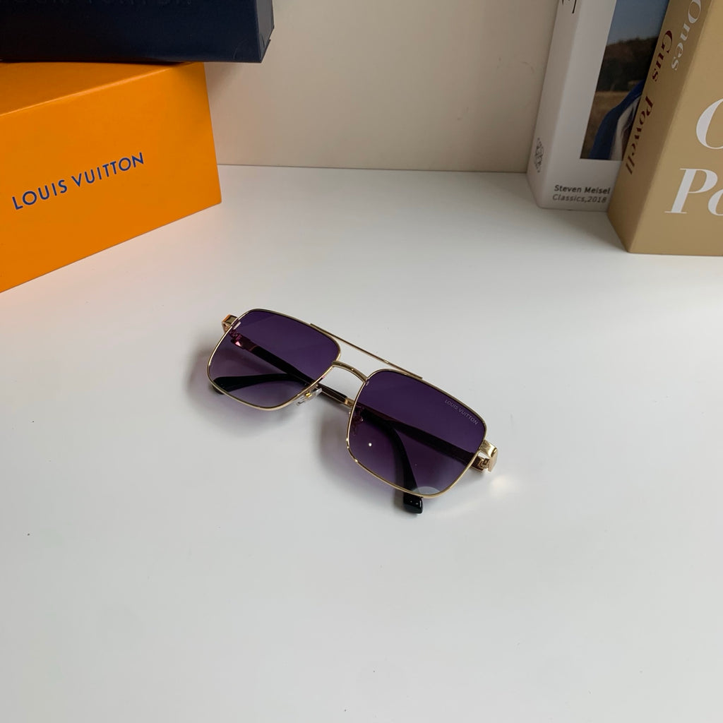Louis Vuitton Metal Square Silver Lens Sunglasses for Men & Women - 398239 - detail image 5