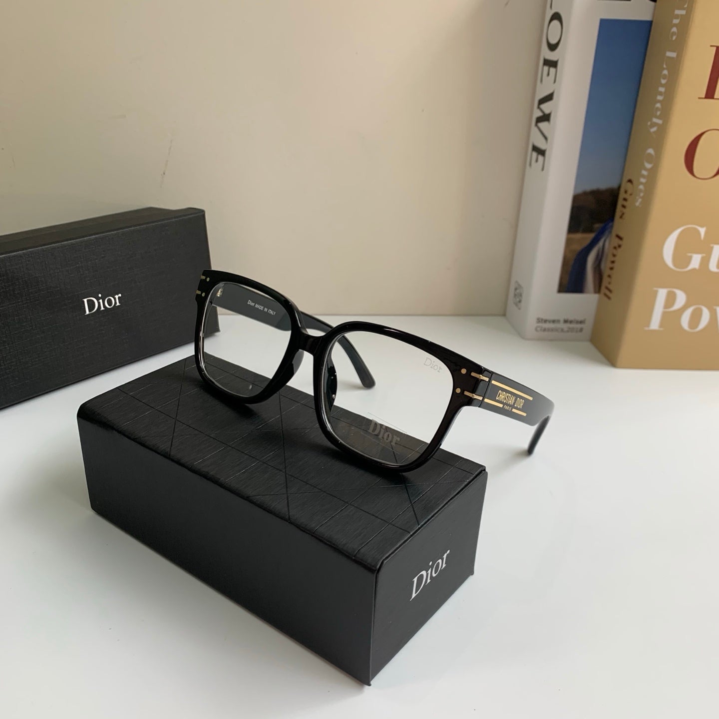 Dior Square Silver Lens Sunglasses for Men & Women - detail image 3