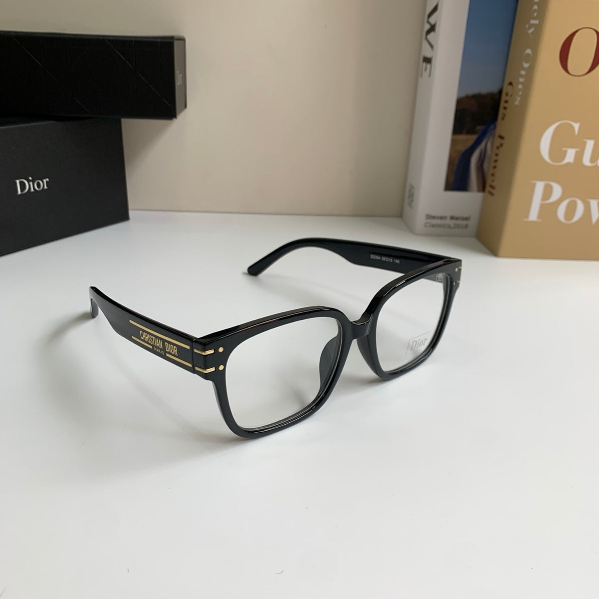 Dior Square Silver Lens Sunglasses for Men & Women