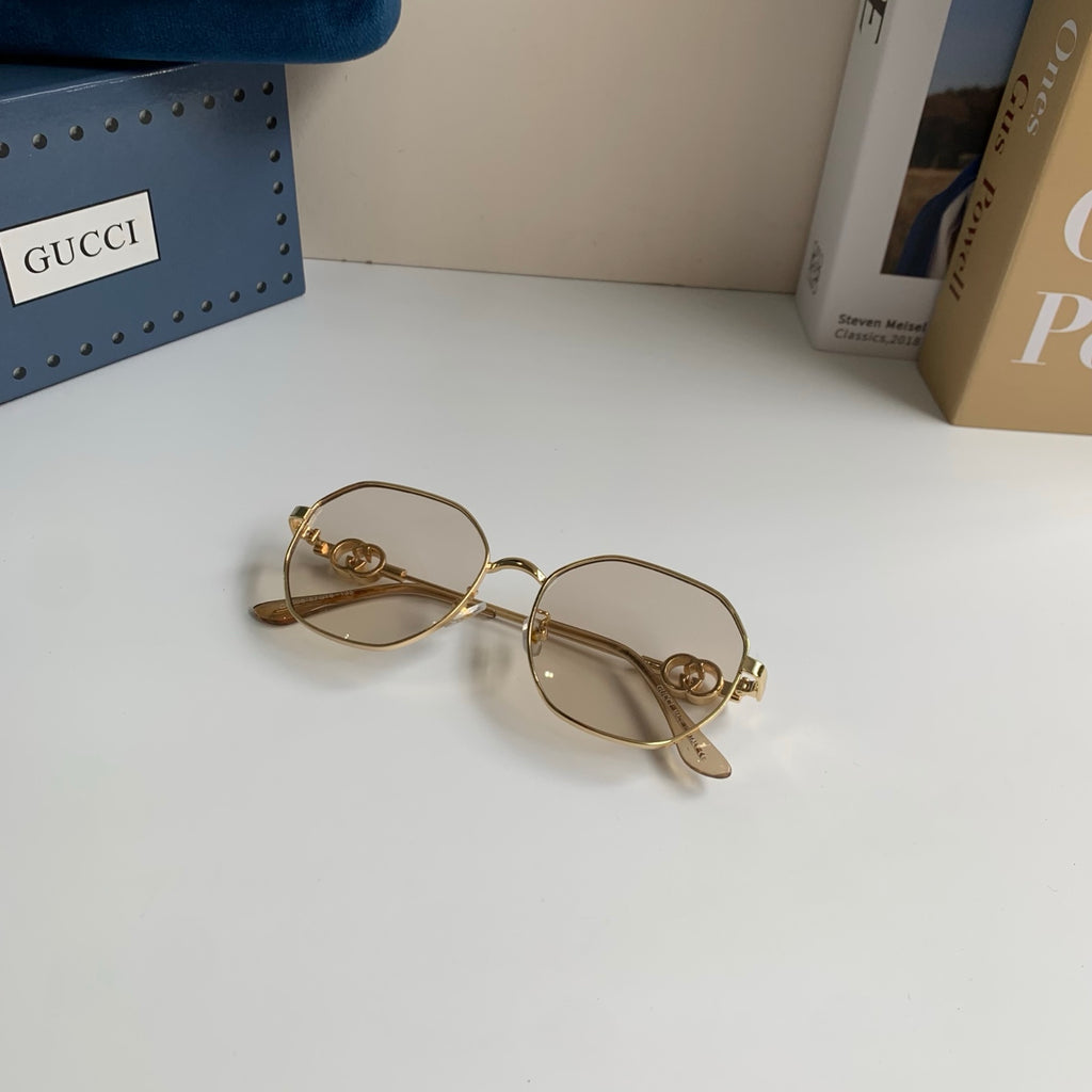 Gucci Metal Square Silver Lens Sunglasses for Men & Women - 493278 - detail image 5