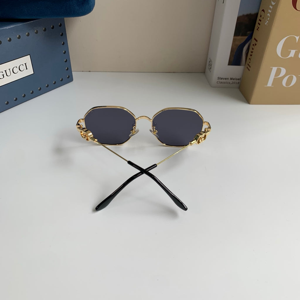 Gucci Metal Square Silver Lens Sunglasses for Men & Women - detail image 6