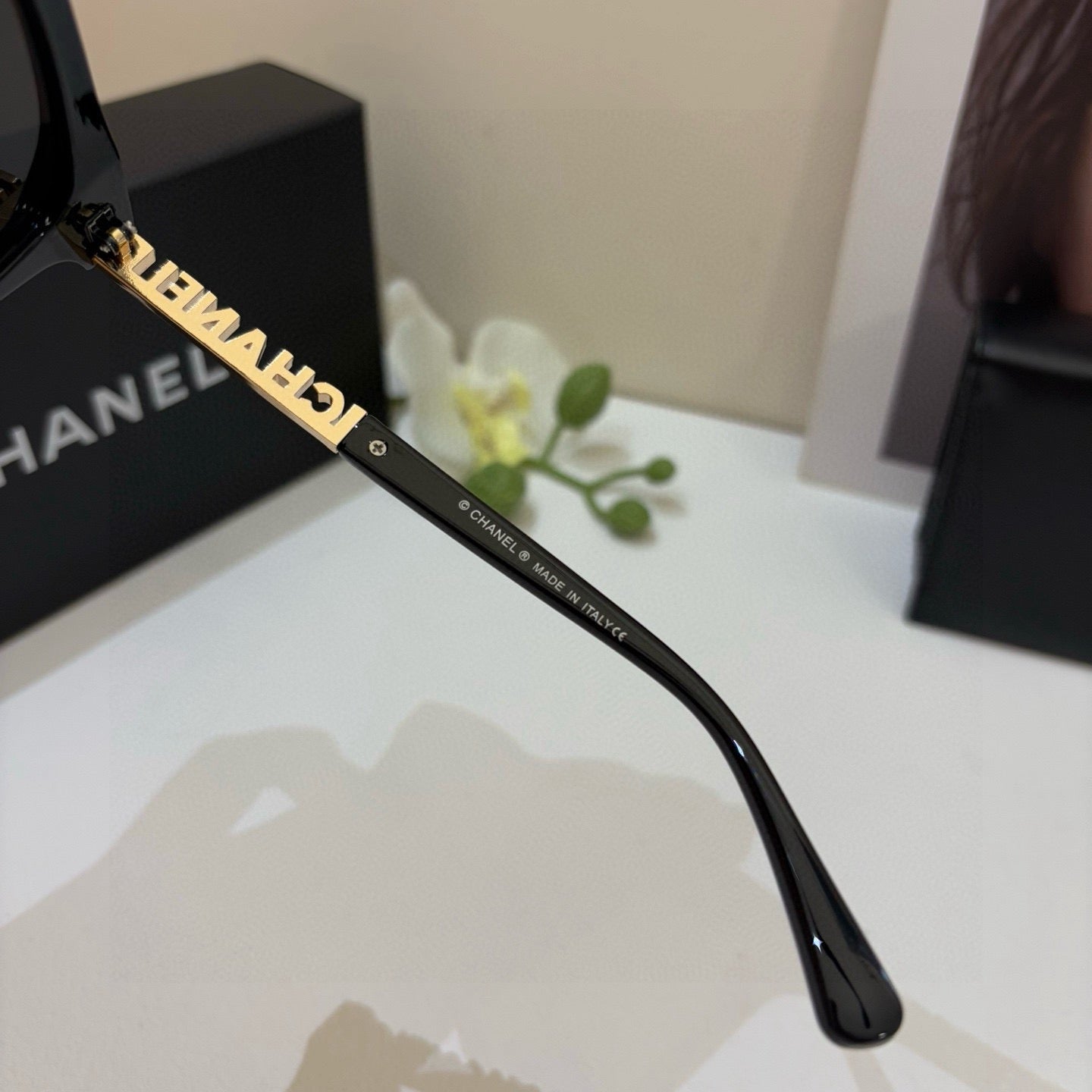Chanel Fashion Black Lens Sunglasses for Men & Women - 415175