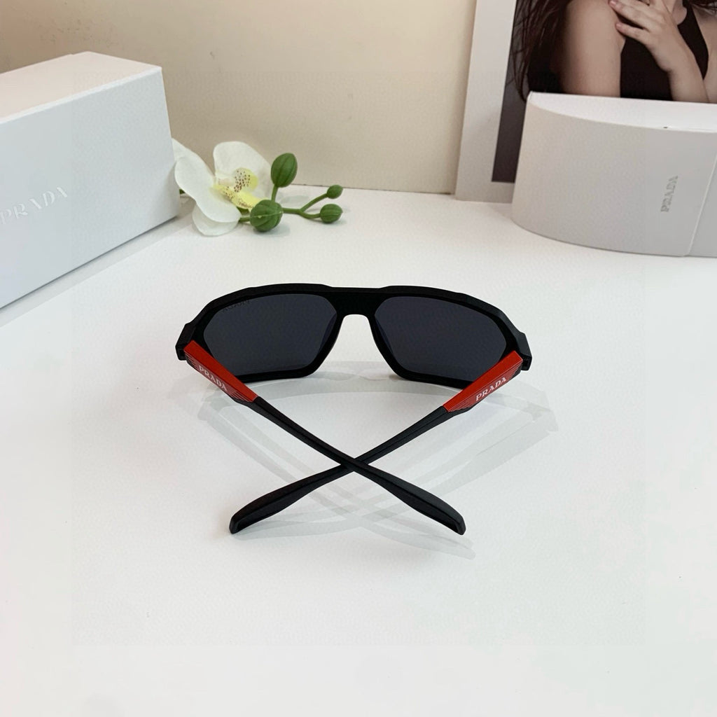 Prada Square Black Lens Sunglasses for Men & Women - 432111 - detail image 3