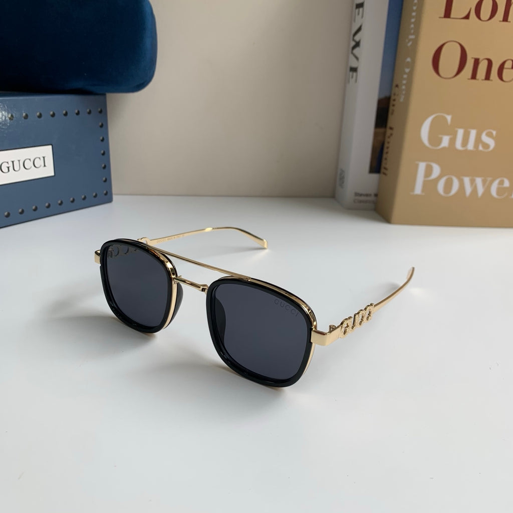 Gucci Metal Square Silver Lens Sunglasses for Men & Women - 431318 - detail image 2