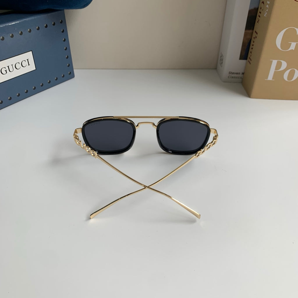Gucci Metal Square Silver Lens Sunglasses for Men & Women - 431318 - detail image 7