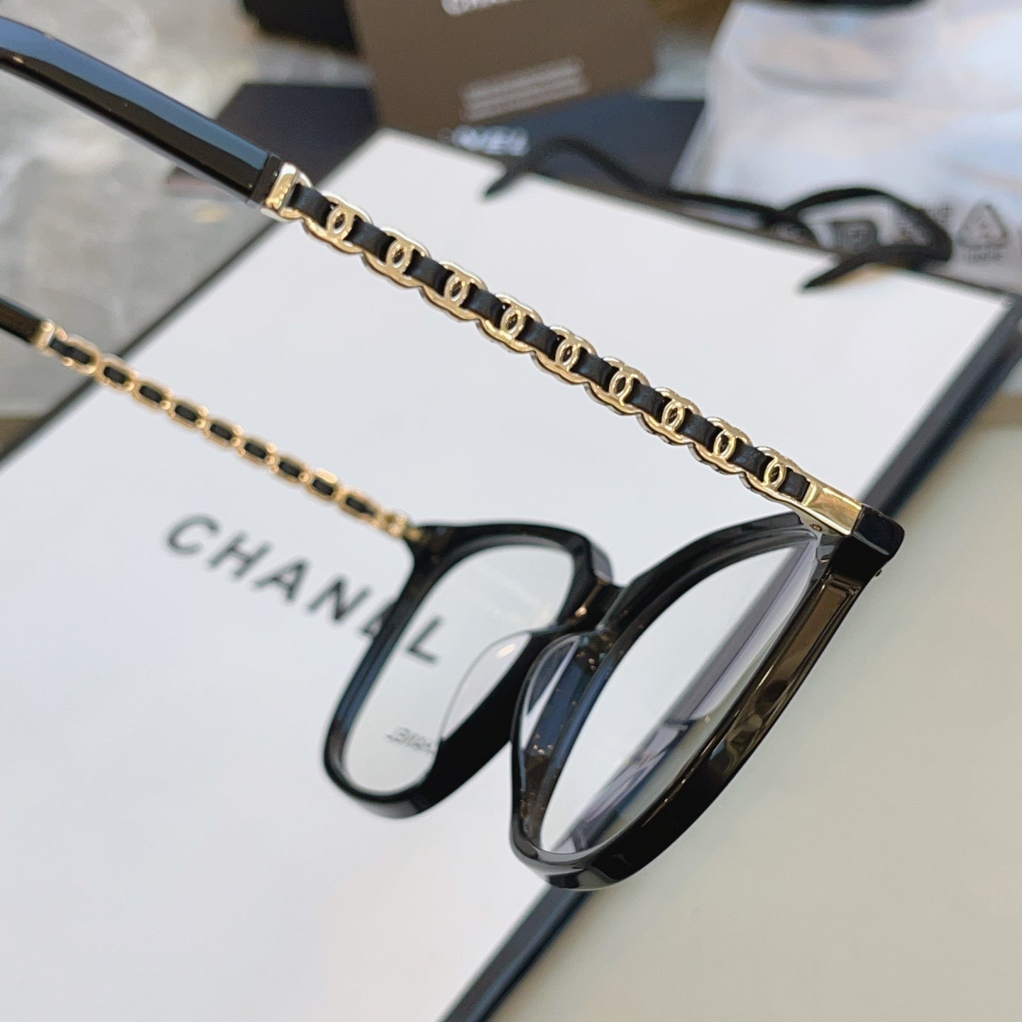 Chanel 3435-Q-A Fashion Silver Lens Sunglasses for Men & Women - detail image 6