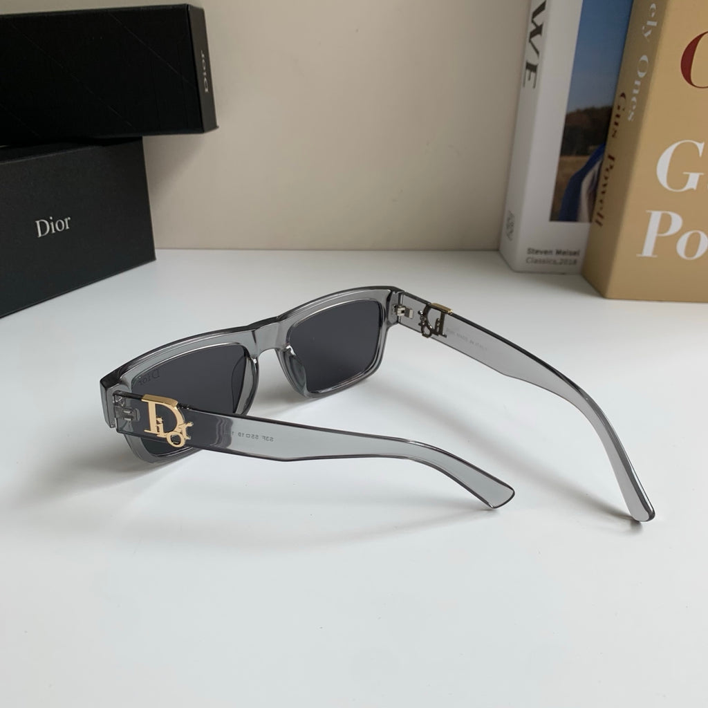 Dior Polarized Square Silver Lens Sunglasses for Men & Women - 358209 - detail image 7