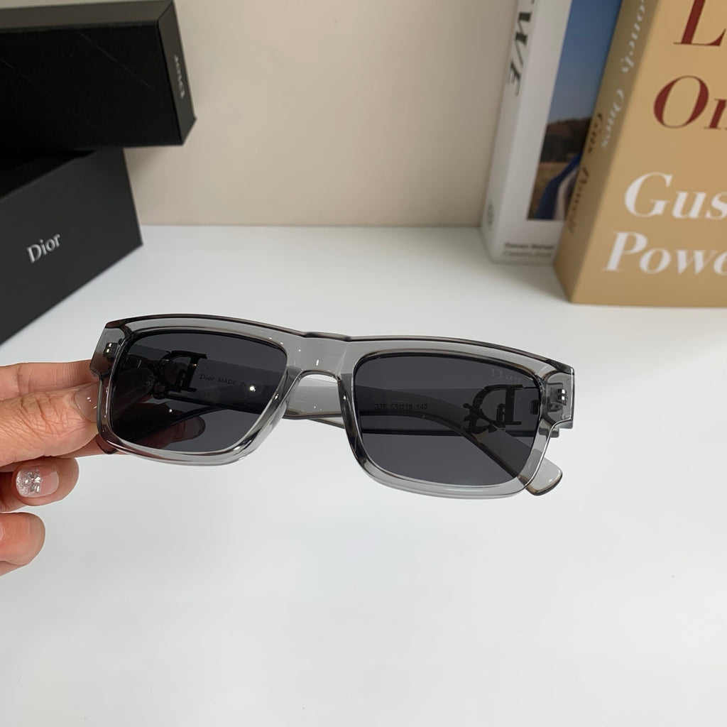 Dior Polarized Square Silver Lens Sunglasses for Men & Women - 449153 - detail image 4