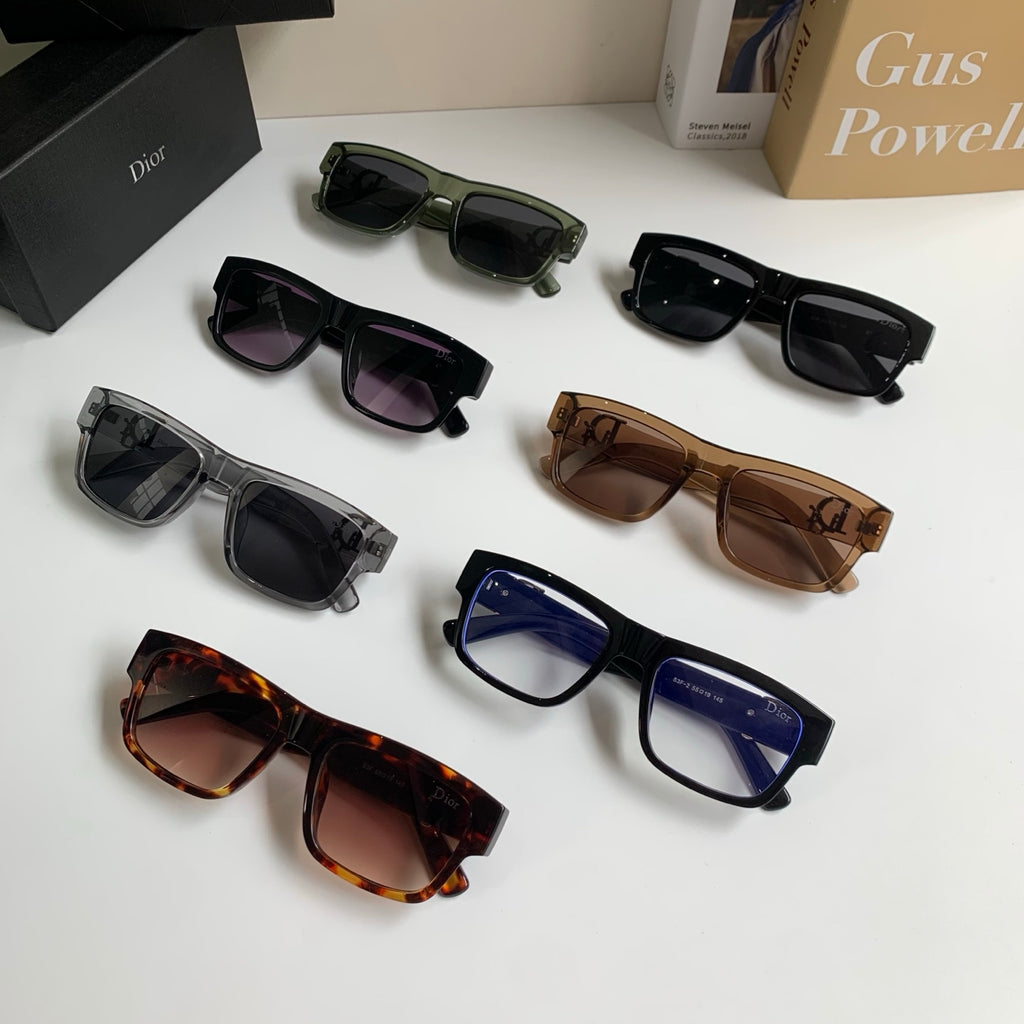 Dior Polarized Square Silver Lens Sunglasses for Men & Women - 449153 - detail image 9