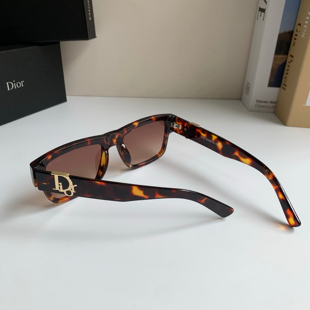 Dior Polarized Square Red Lens Sunglasses for Men & Women - 358210 - detail image 7