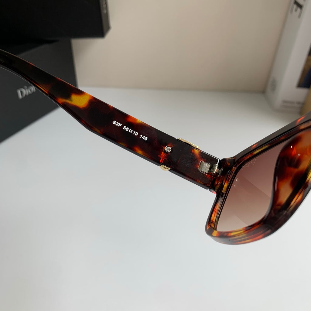 Dior Polarized Square Red Lens Sunglasses for Men & Women - 449154 - detail image 6