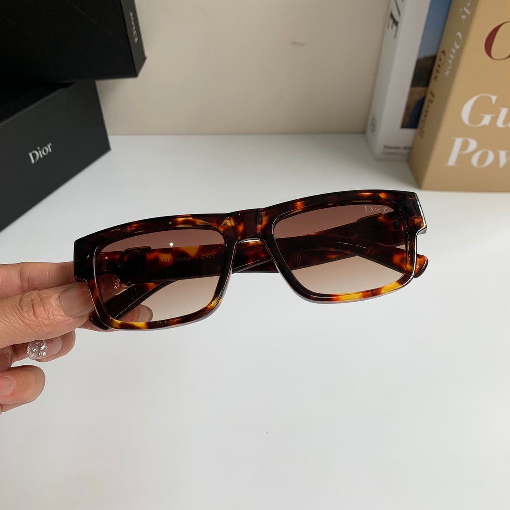Dior Polarized Square Red Lens Sunglasses for Men & Women - 449154 - detail image 3