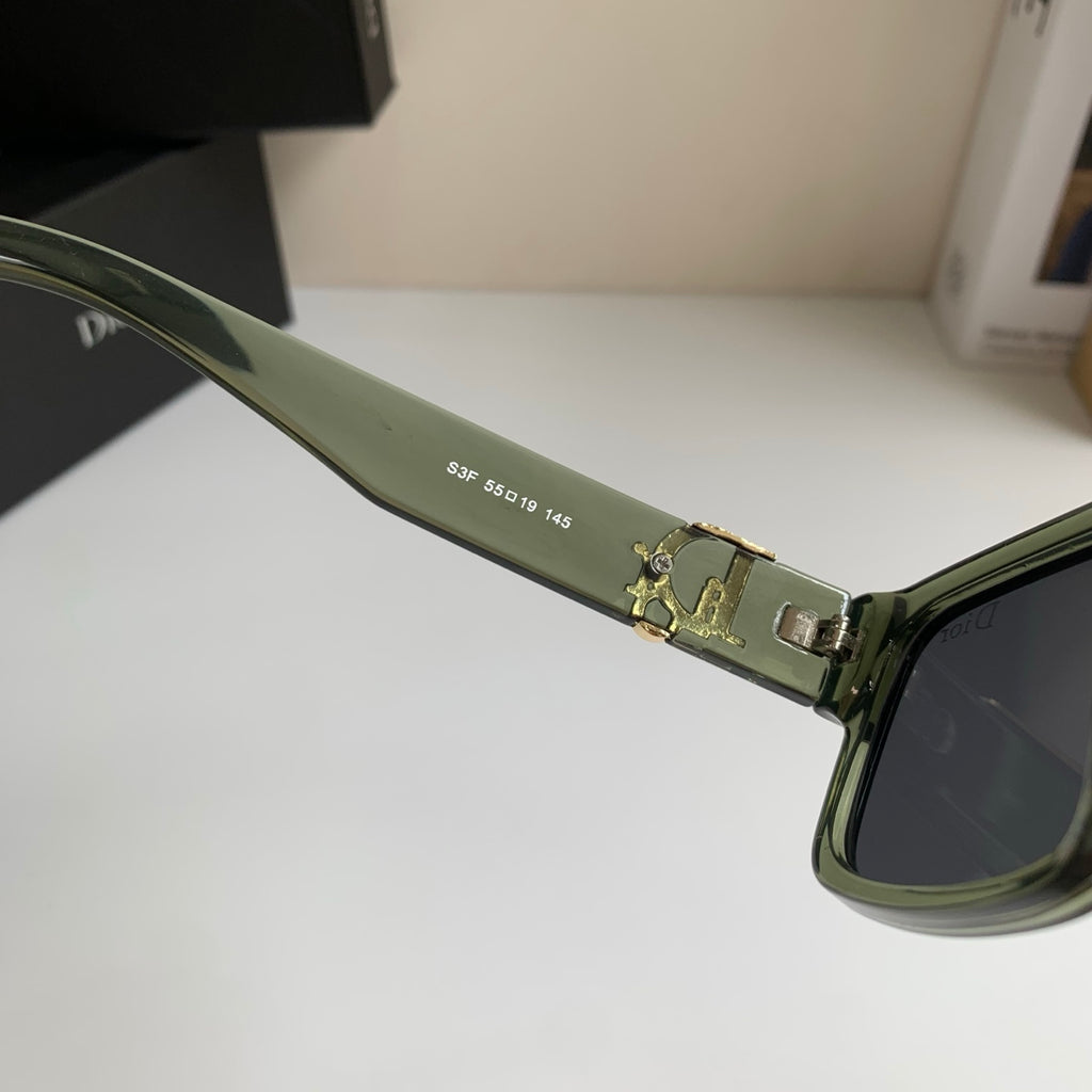 Dior Polarized Square Silver Lens Sunglasses for Men & Women - 358212 - detail image 7