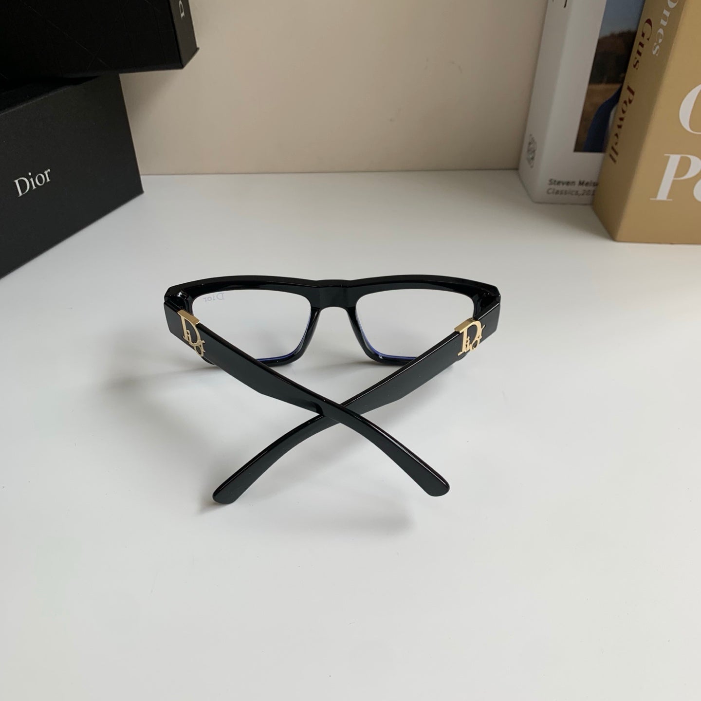 Dior Polarized Square Silver Lens Sunglasses for Men & Women - 449157 - detail image 7