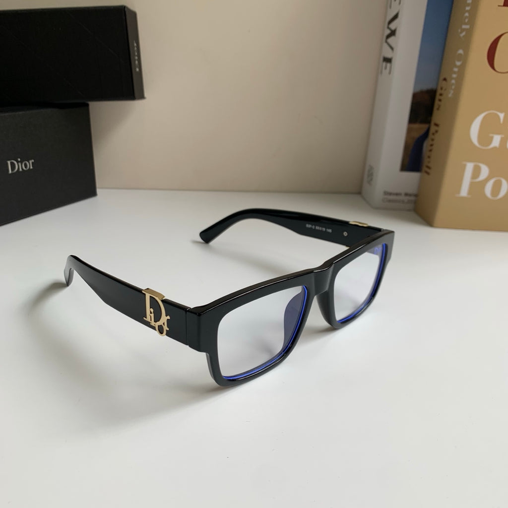 Dior Polarized Square Silver Lens Sunglasses for Men & Women - 449157