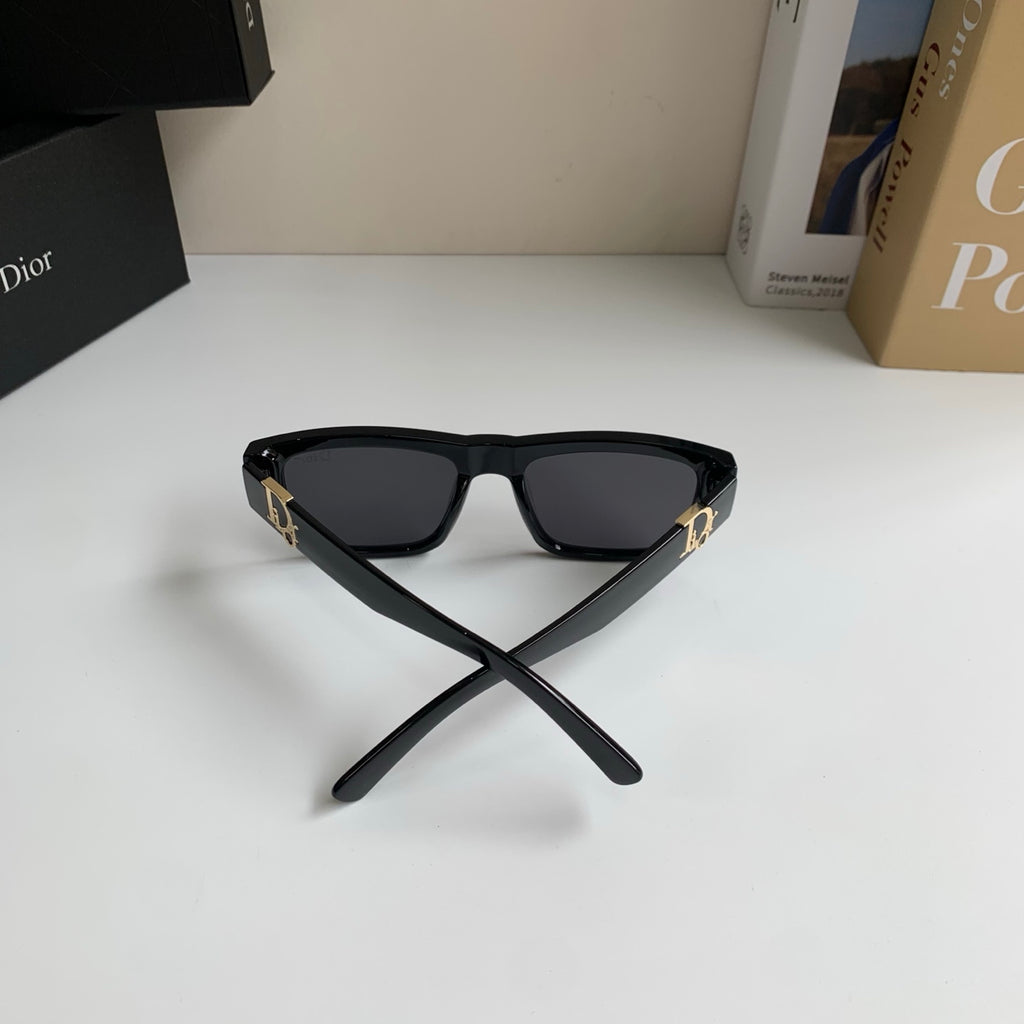 Dior Polarized Square Black Lens Sunglasses for Men & Women - 449159 - detail image 6