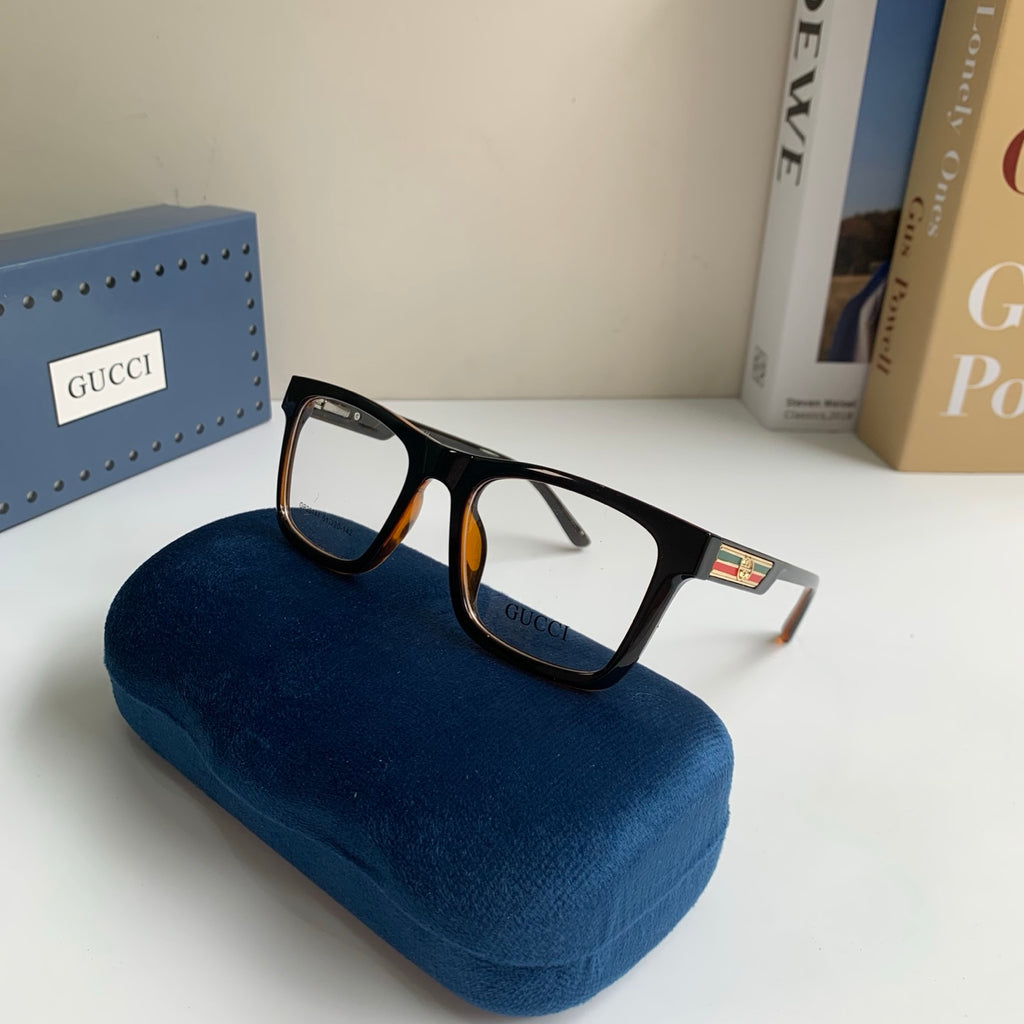 Gucci Blue-Light Square Silver Lens Sunglasses for Men & Women - 448758 - detail image 4