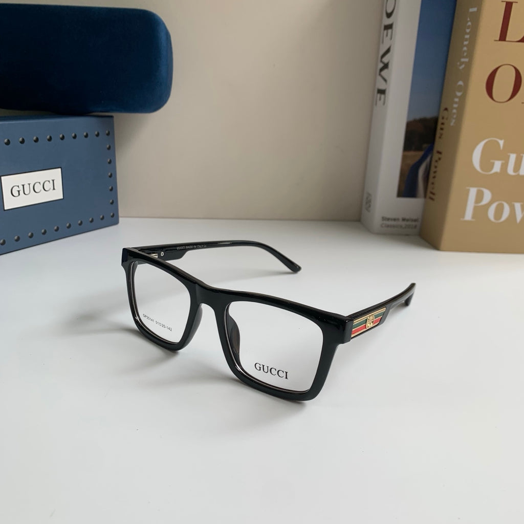 Gucci Blue-Light Square Silver Lens Sunglasses for Men & Women - detail image 2