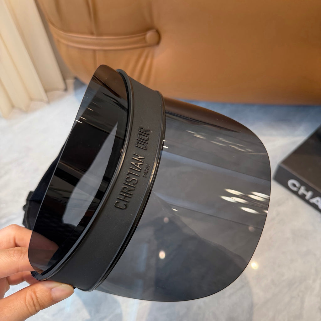 Dior Fashion Black Sun Visor for Men & Women - 431871 - detail image 2