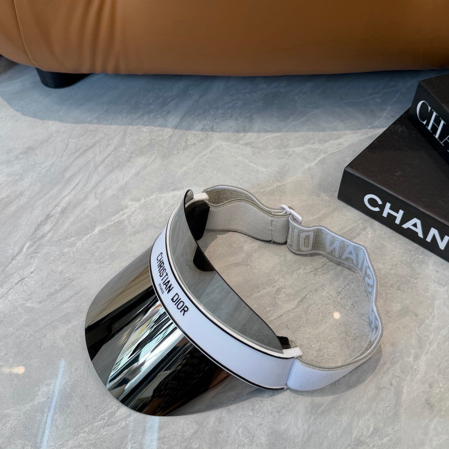 Dior Fashion Silver Sun Visor for Men & Women - 431872 - detail image 6