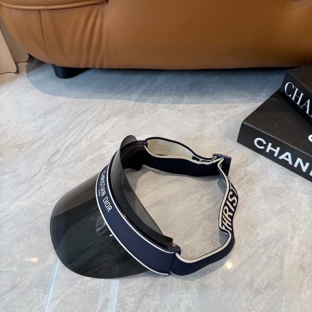 Dior Fashion Black Sun Visor for Men & Women - 431873 - detail image 6