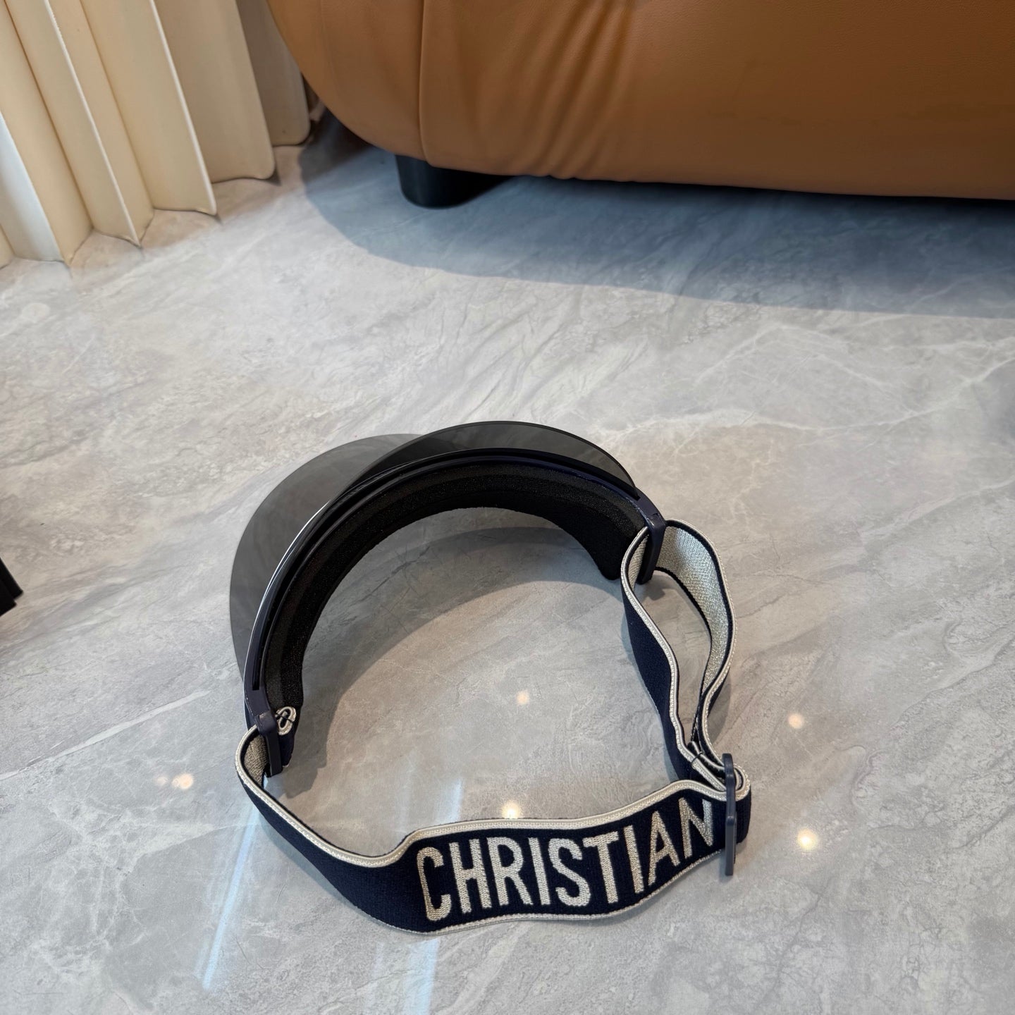 Dior Fashion Black Sun Visor for Men & Women - 431873 - detail image 3