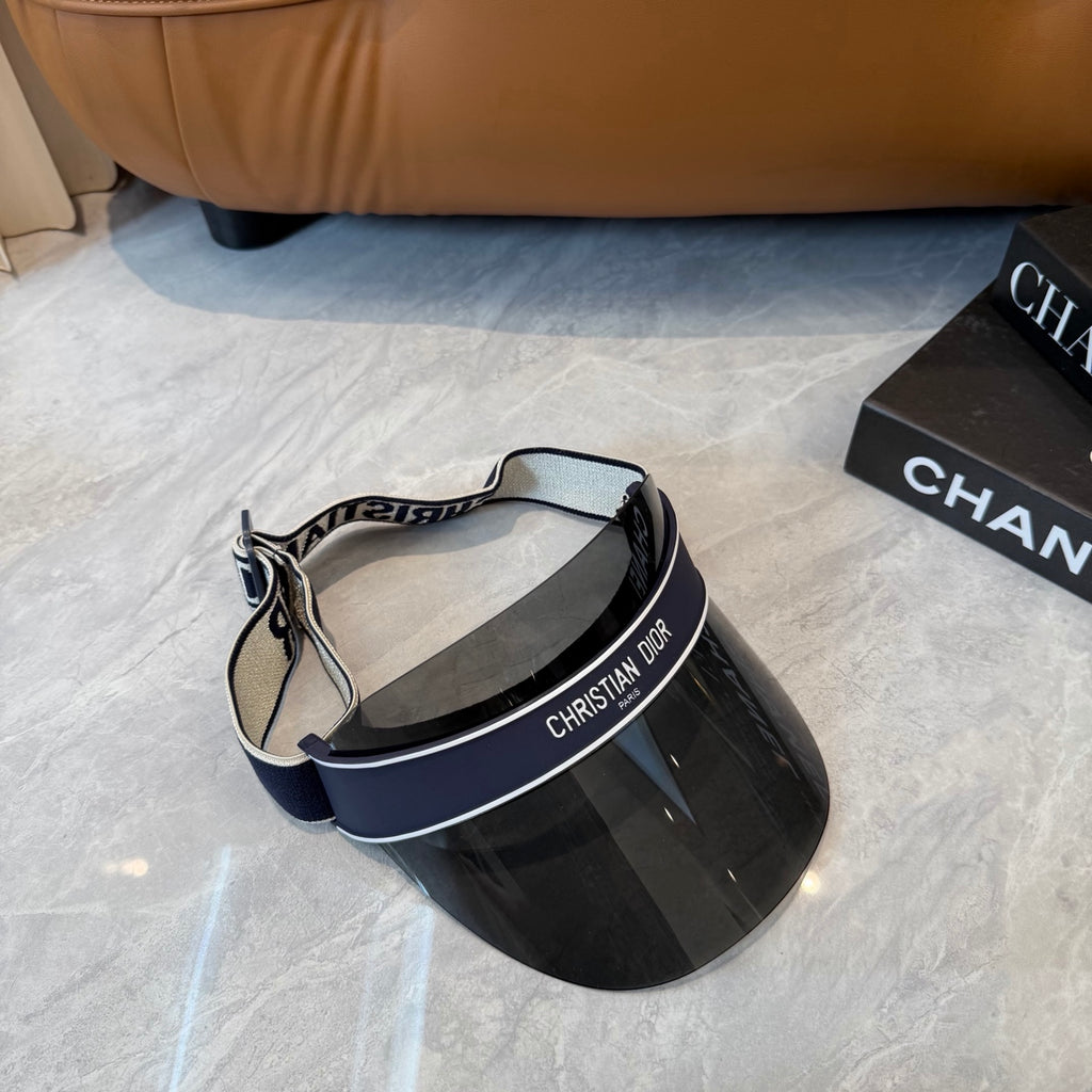 Dior Fashion Black Sun Visor for Men & Women - 431873 - detail image 5