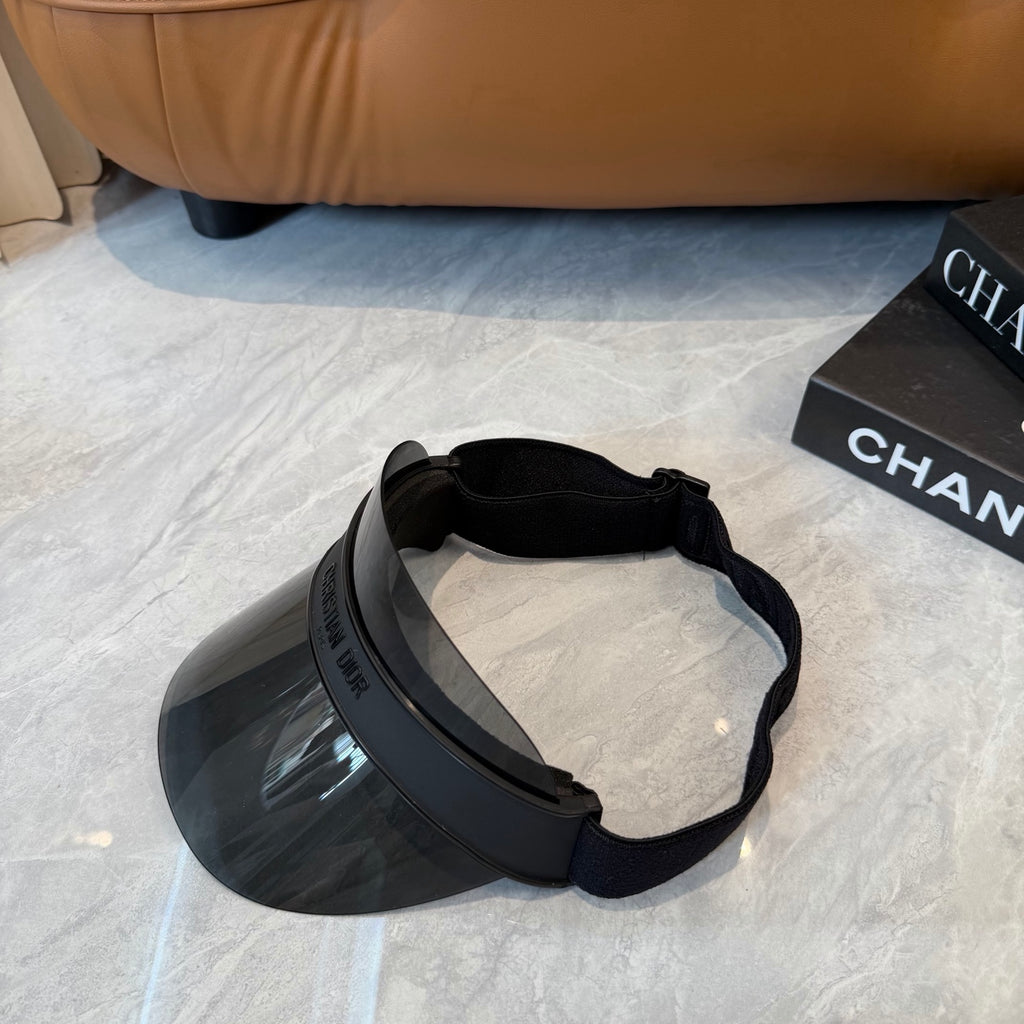 Dior Fashion Black Sun Visor for Men & Women - 431874 - detail image 6