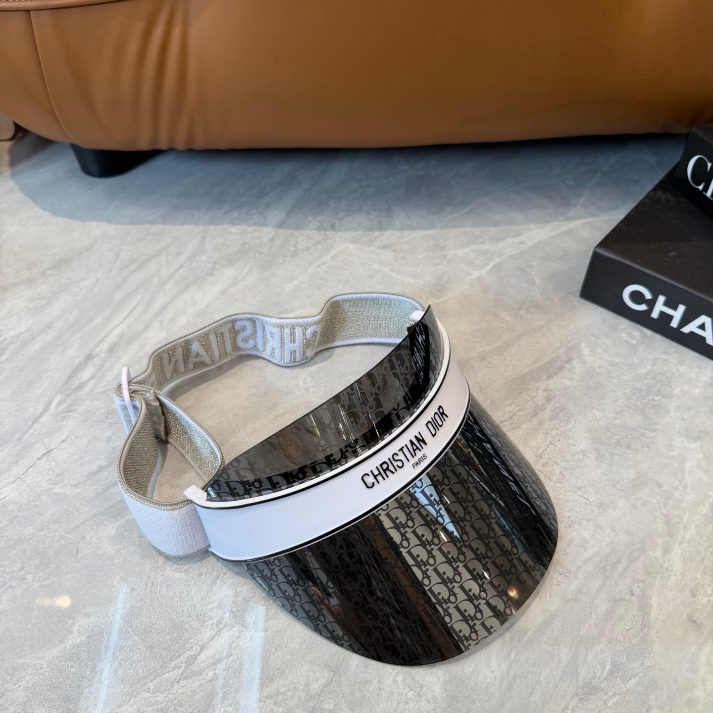 Dior Fashion Silver Sun Visor for Men & Women - 431875 - detail image 6