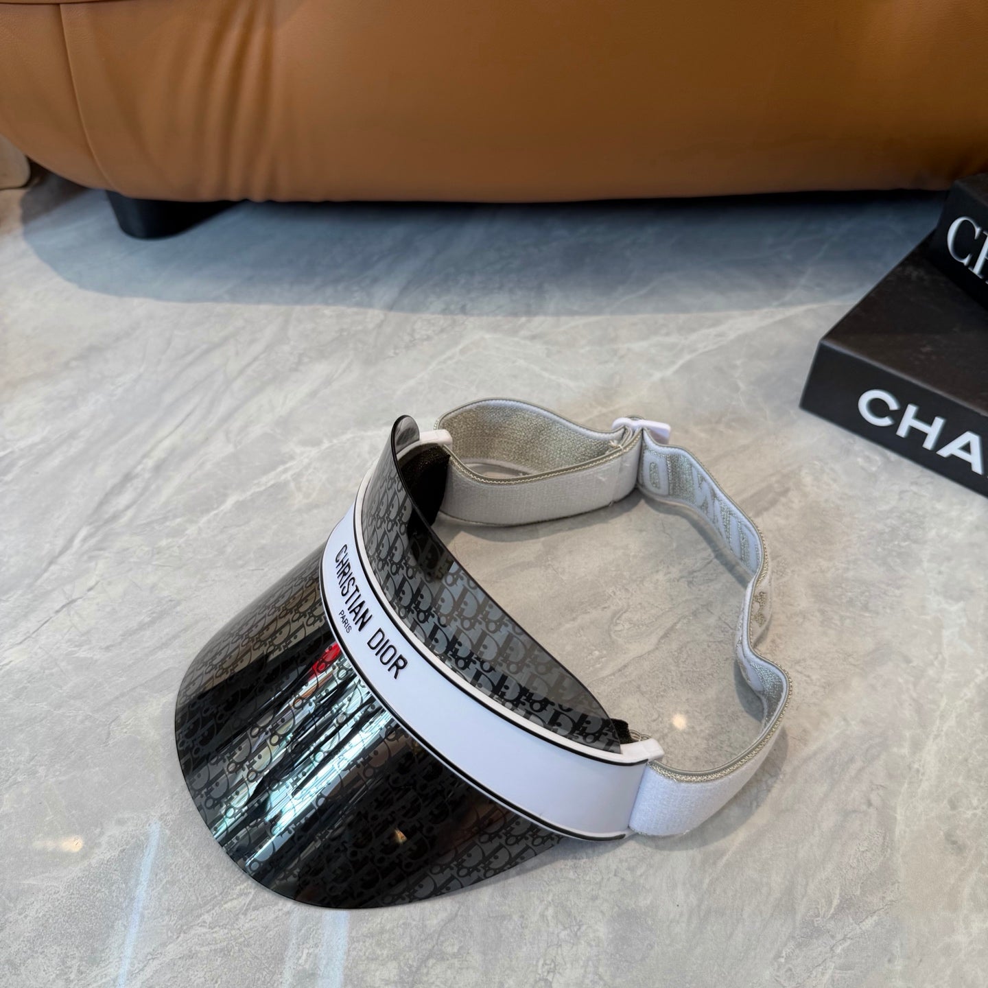 Dior Fashion Silver Sun Visor for Men & Women - 431875 - detail image 2