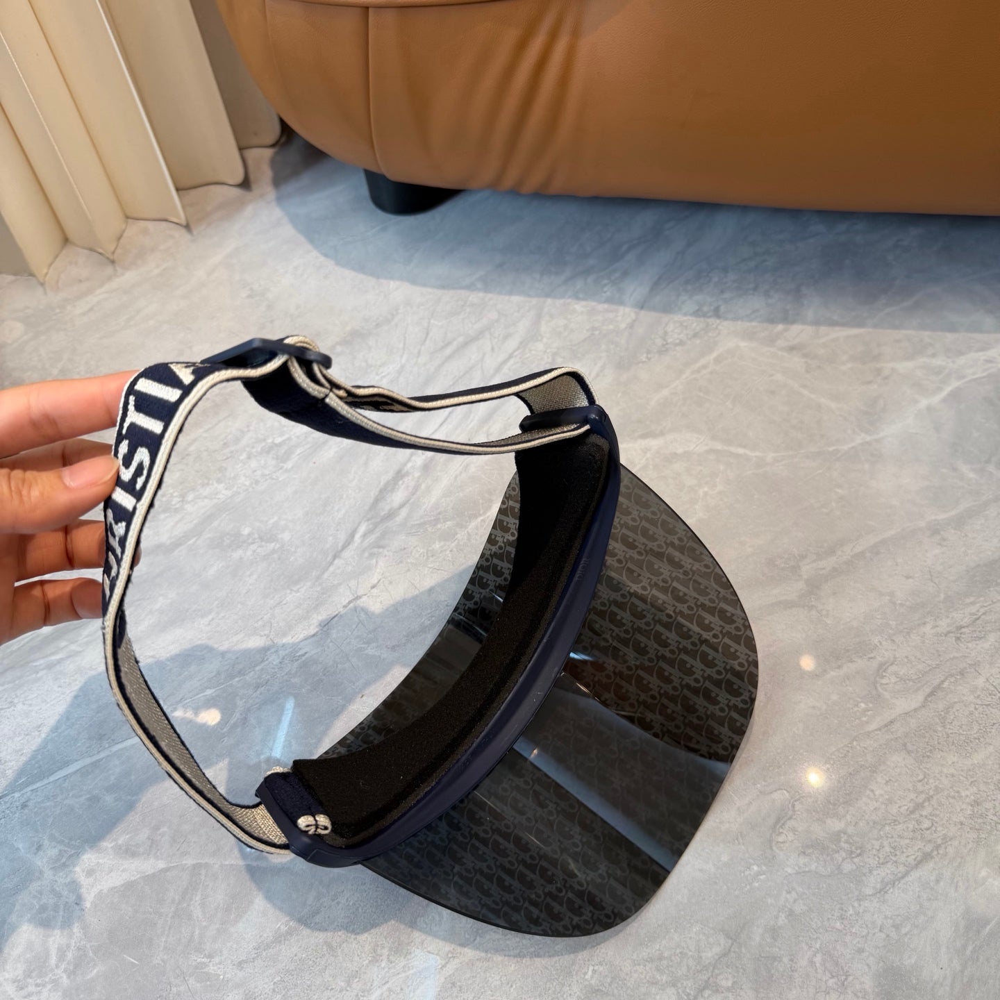 Dior Fashion Silver Sun Visor for Men & Women - 431876 - detail image 3