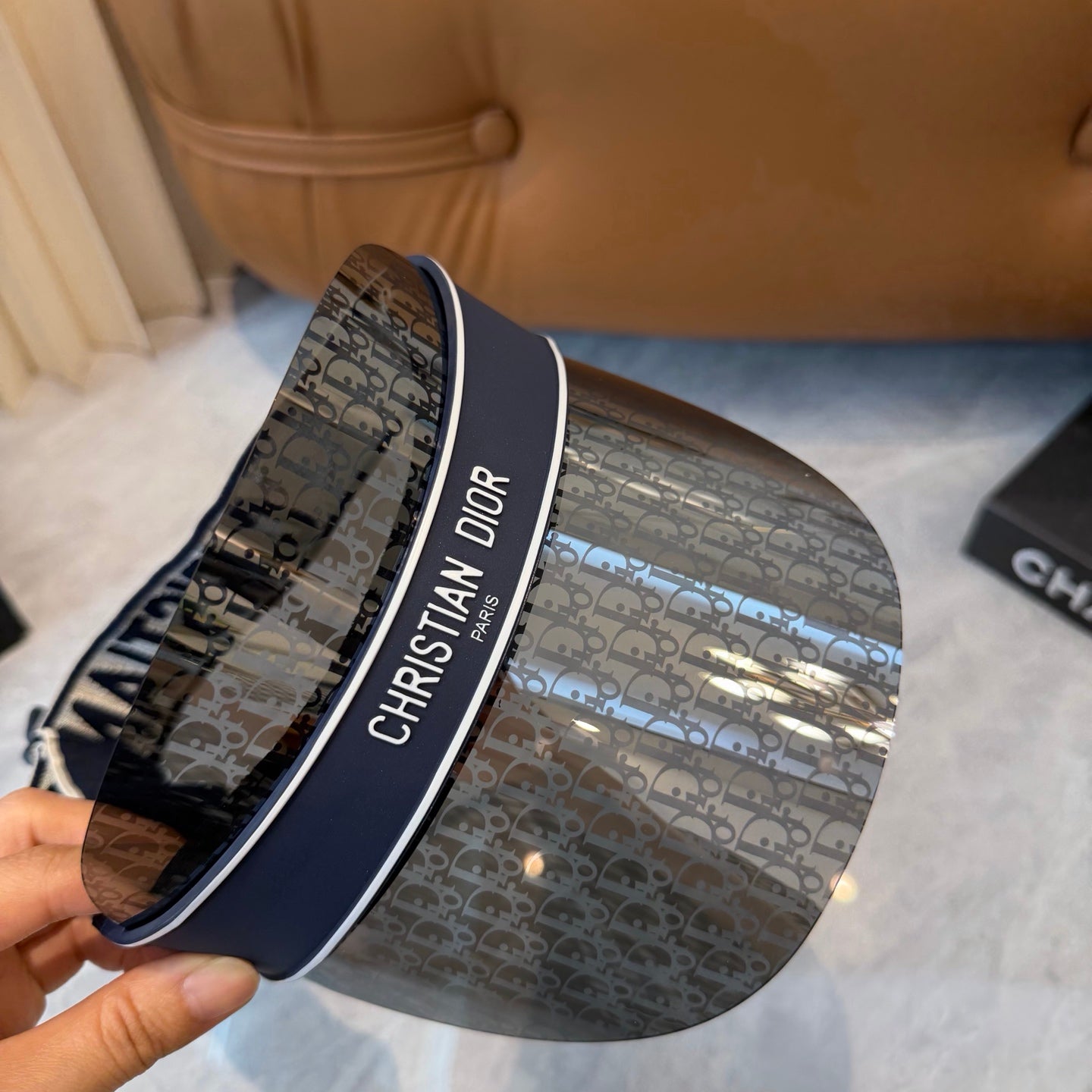 Dior Fashion Silver Sun Visor for Men & Women - 431876 - detail image 4