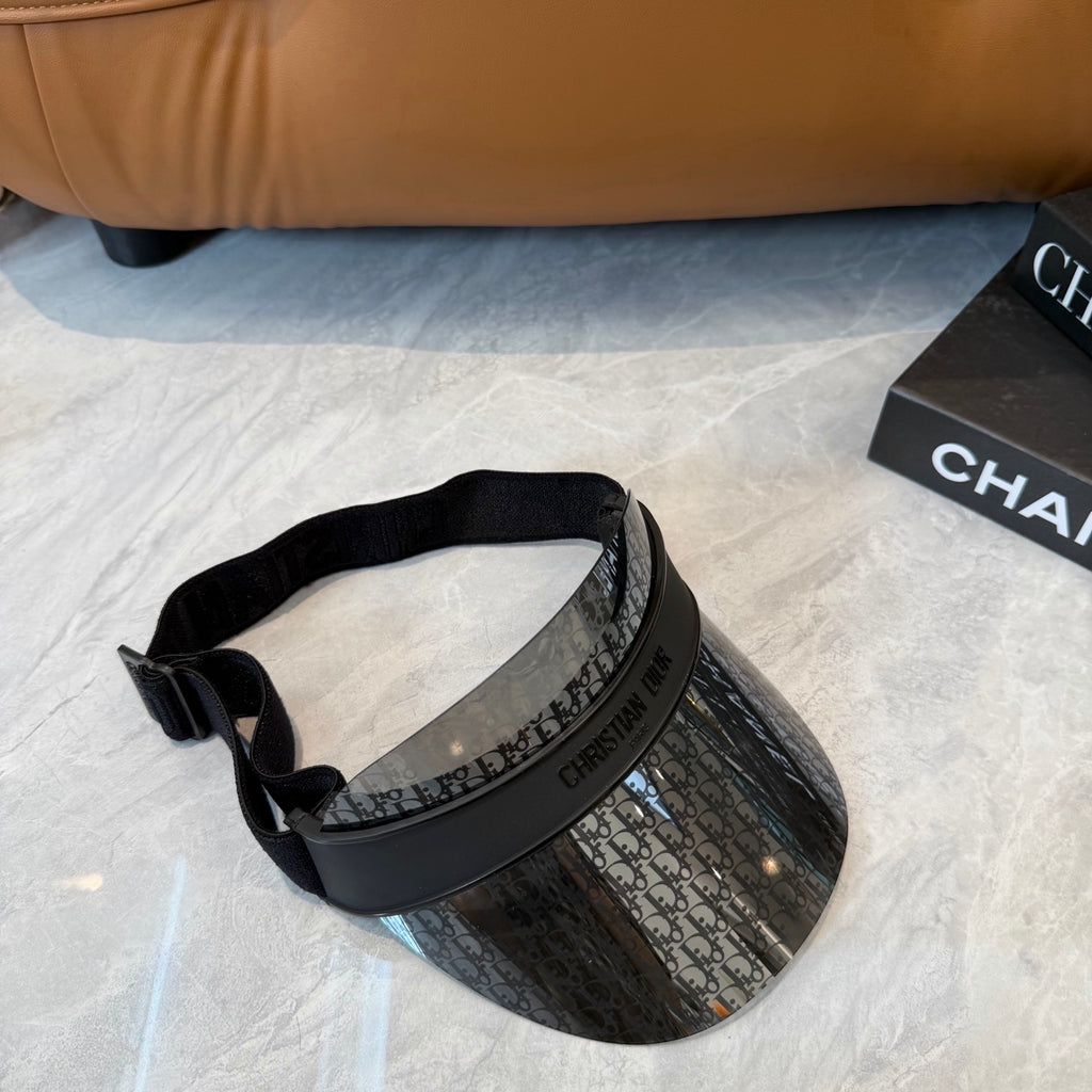 Dior Fashion Black Sun Visor for Men & Women - 431877 - detail image 6