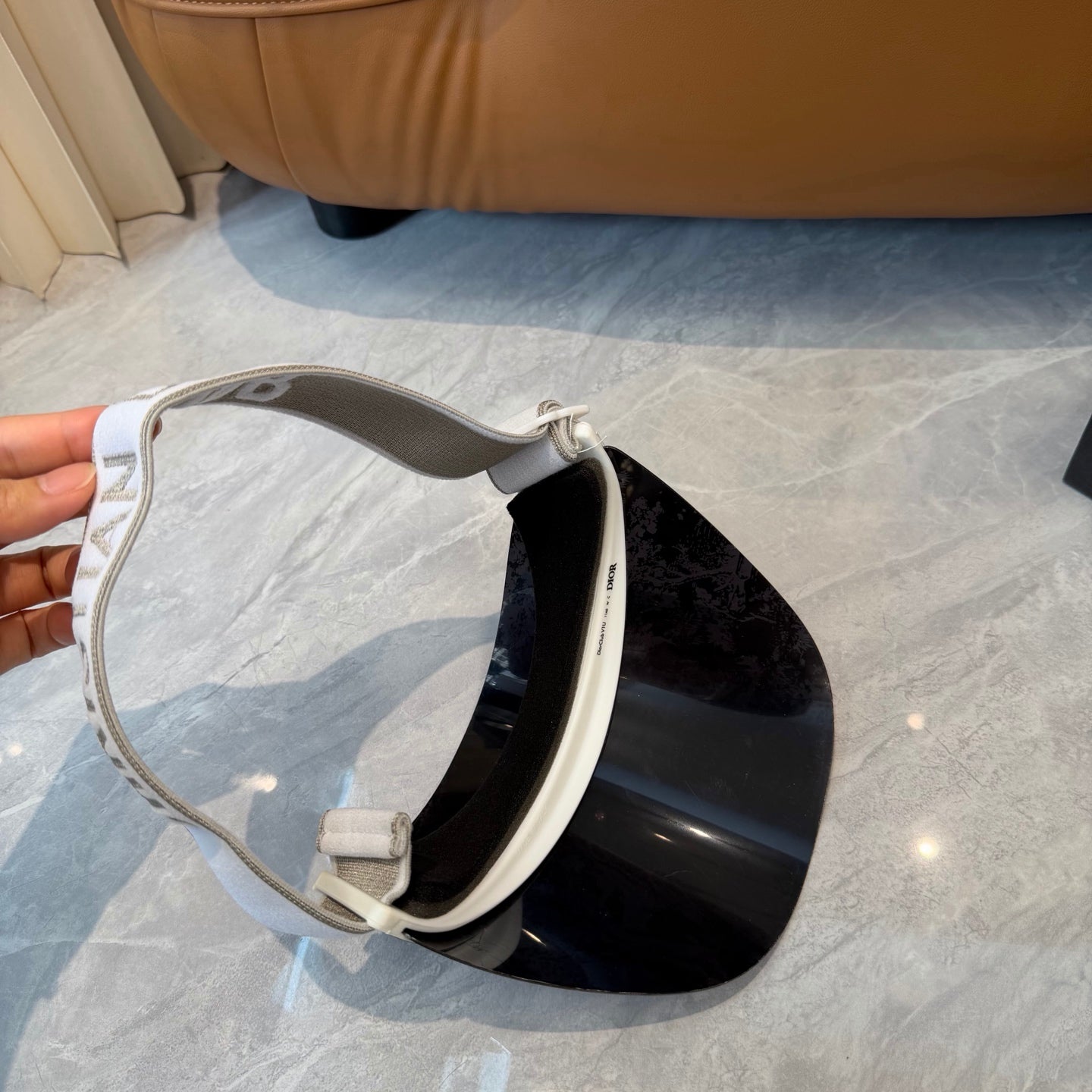 Dior Fashion Silver Sun Visor for Men & Women - 431879 - detail image 4