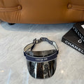 Dior Fashion Silver Sun Visor for Men & Women - 431880