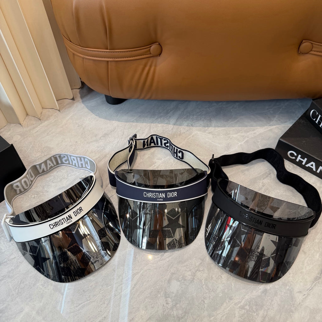 Dior Fashion Silver Sun Visor for Men & Women - detail image 7